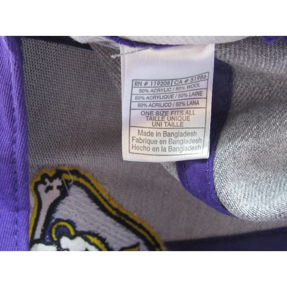 East Carolina Pirates Adidas Snapback Baseball Cap Men's One Size Grey Purple